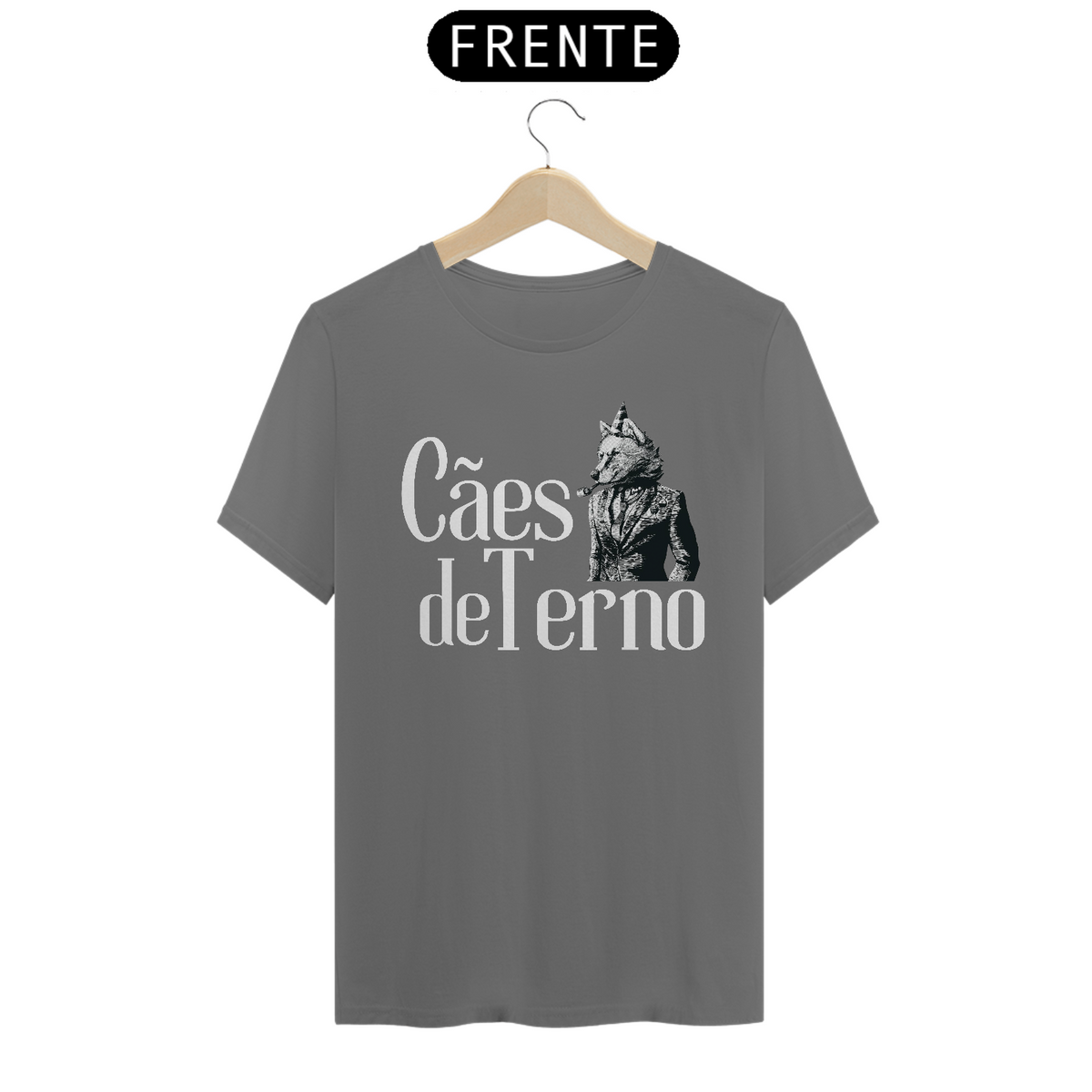 Nome do produto: Camiseta Estonada - Cães de Terno