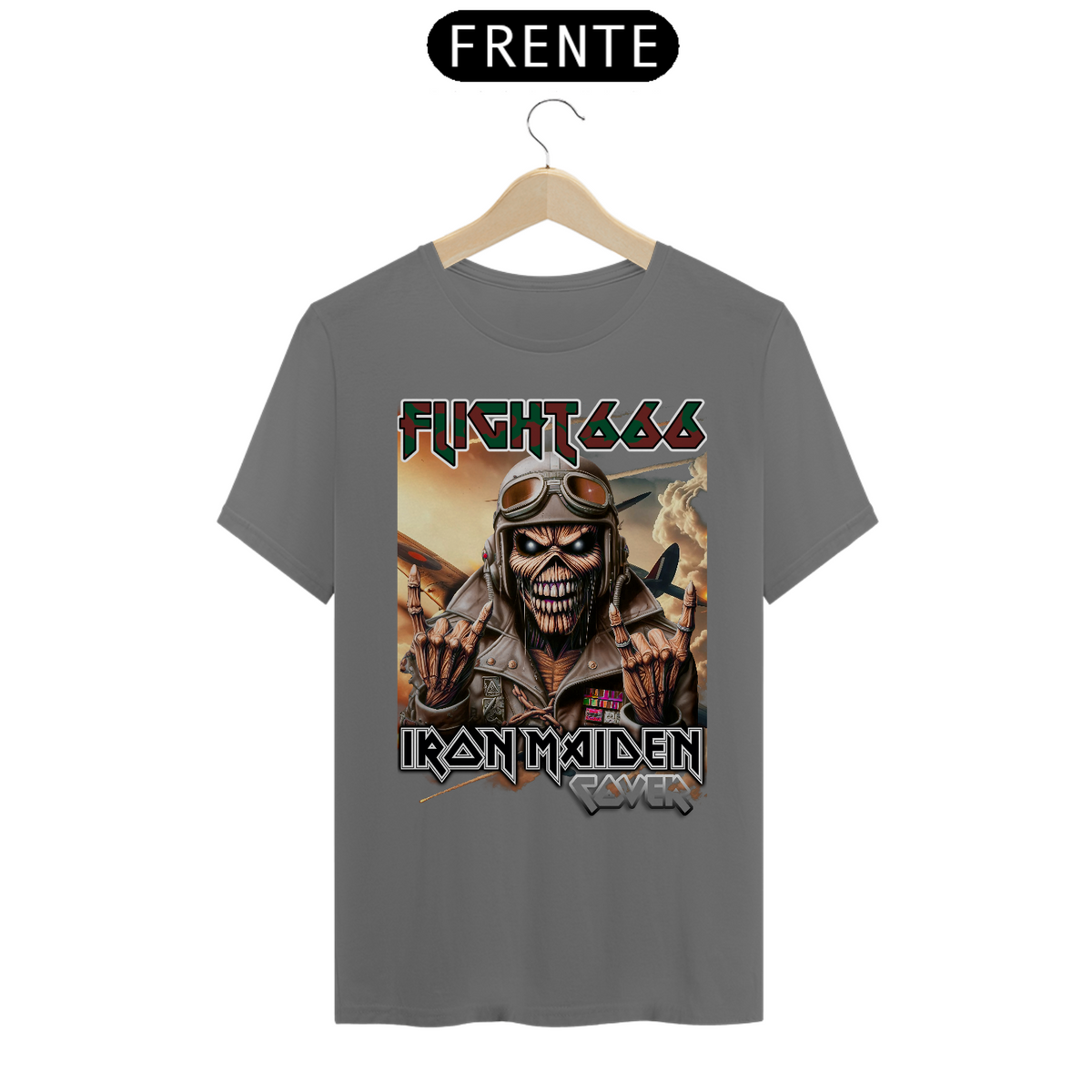 Nome do produto: Camiseta Estonada - Flight 666