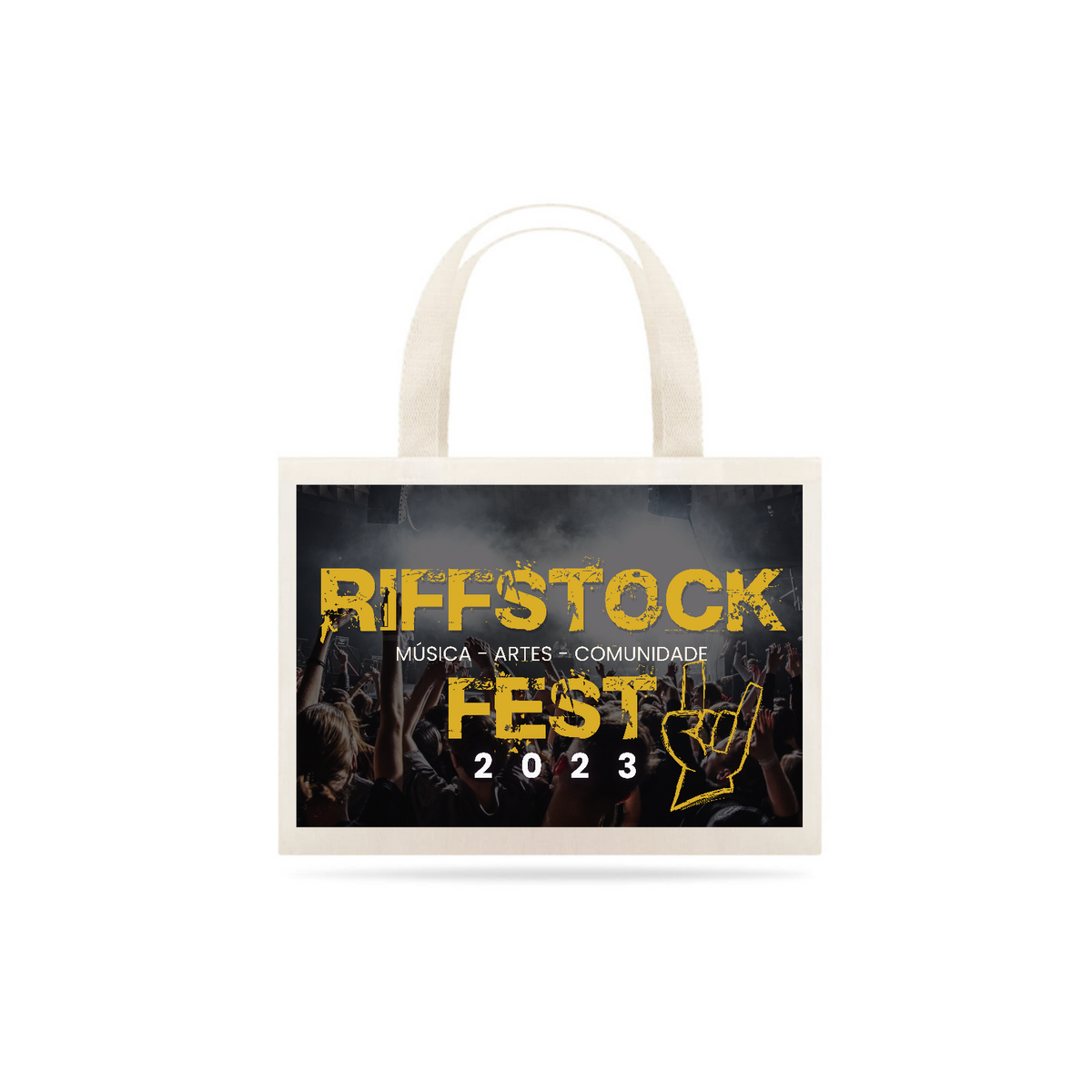 Nome do produto: Ecobag RiffStock fest 2023