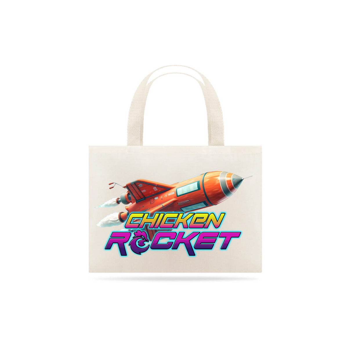 Nome do produto: Ecobag - Chicken Rocket