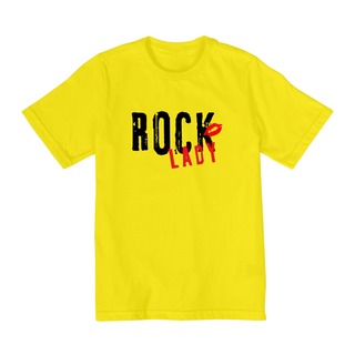 Nome do produtoCamiseta infantil (10 a 14) - Rock Lady