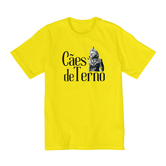 Camiseta Infantil (2 a 8) - Cães de Terno