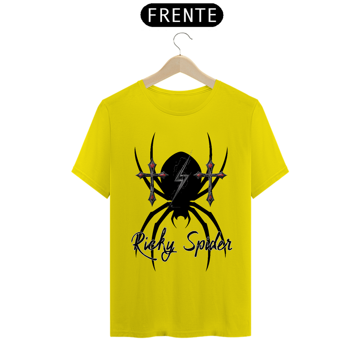 Nome do produto: Camiseta Quality -  Guitarrista Ricky Spider