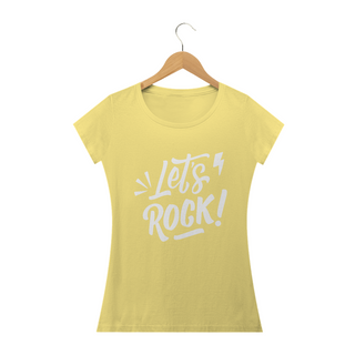 Nome do produtoCamiseta Feminina Estonada - Let's Rock!