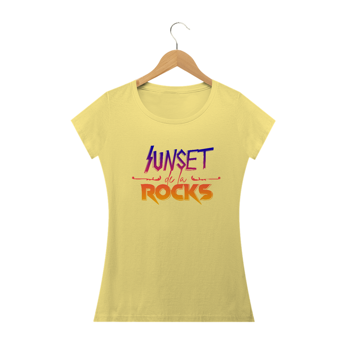 Nome do produto: Camiseta Estonada Baby Long - Sunset de la Rocks