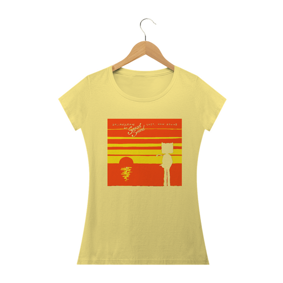Camiseta Estonada Baby Long - Sunset Sound - Splippleman