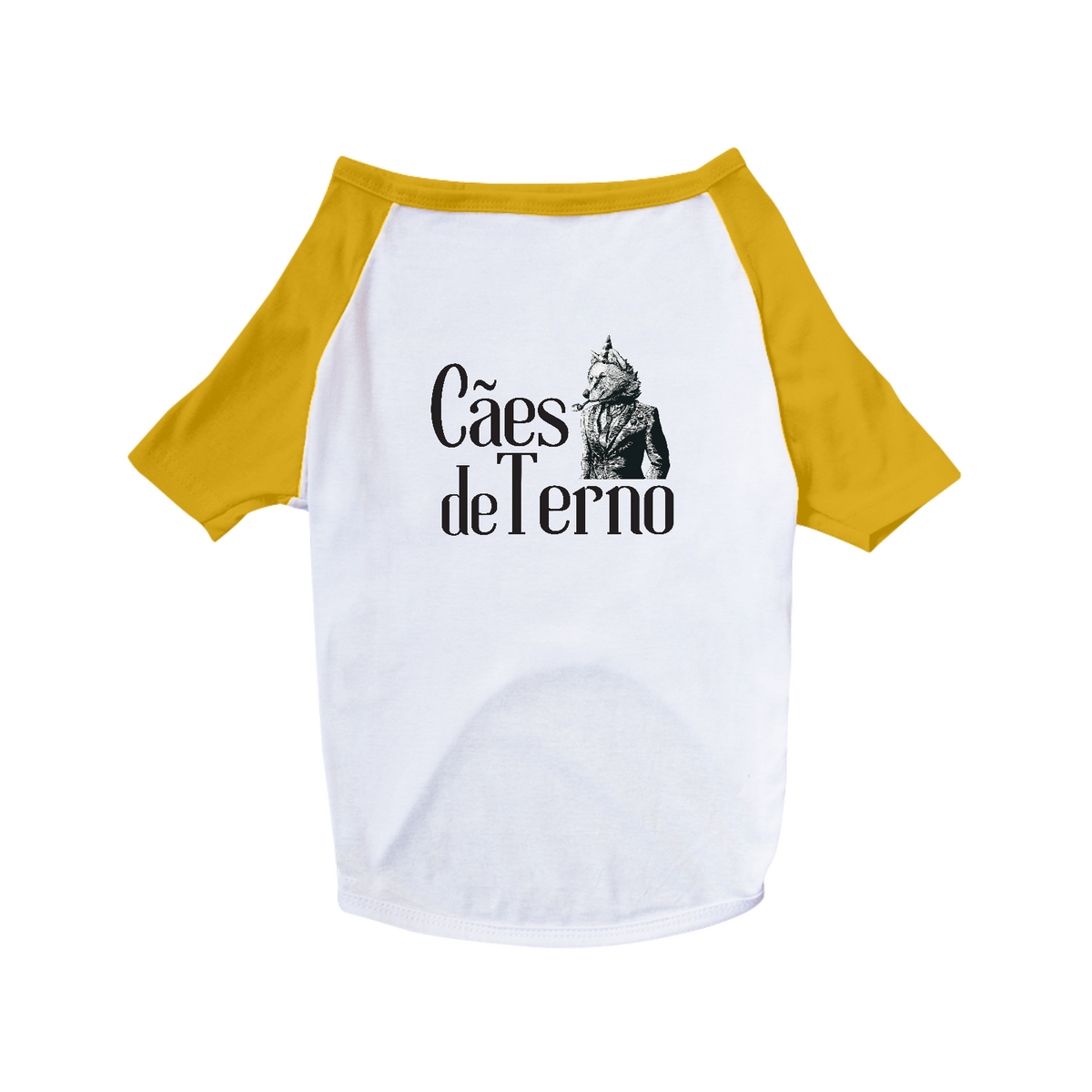 Nome do produto: Camiseta Pet - Cães de Terno