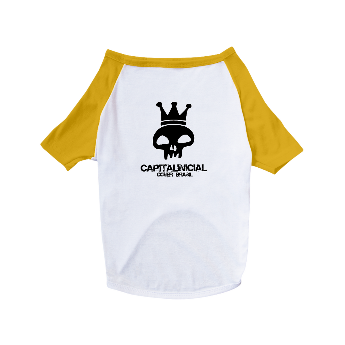 Nome do produto: Camiseta Pet - Capital Inicial Cover Brasil