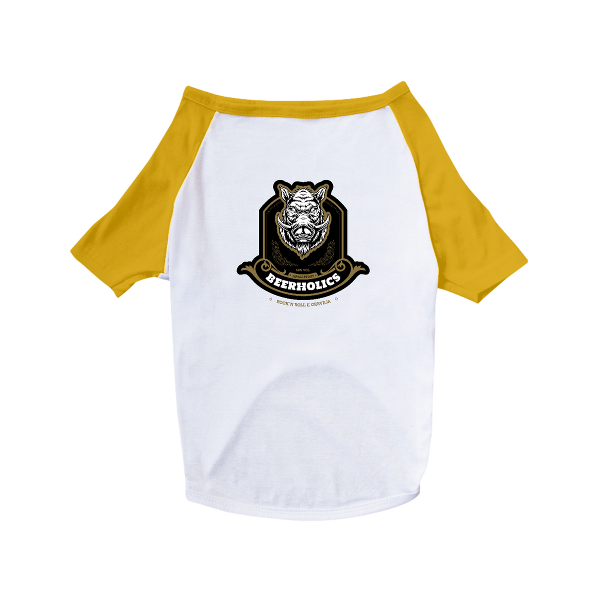 Nome do produto: Camiseta Pet - Beerholics