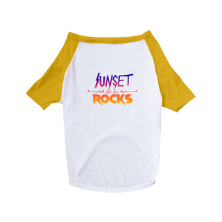 Nome do produtoCamiseta PET - Sunset de la Rocks