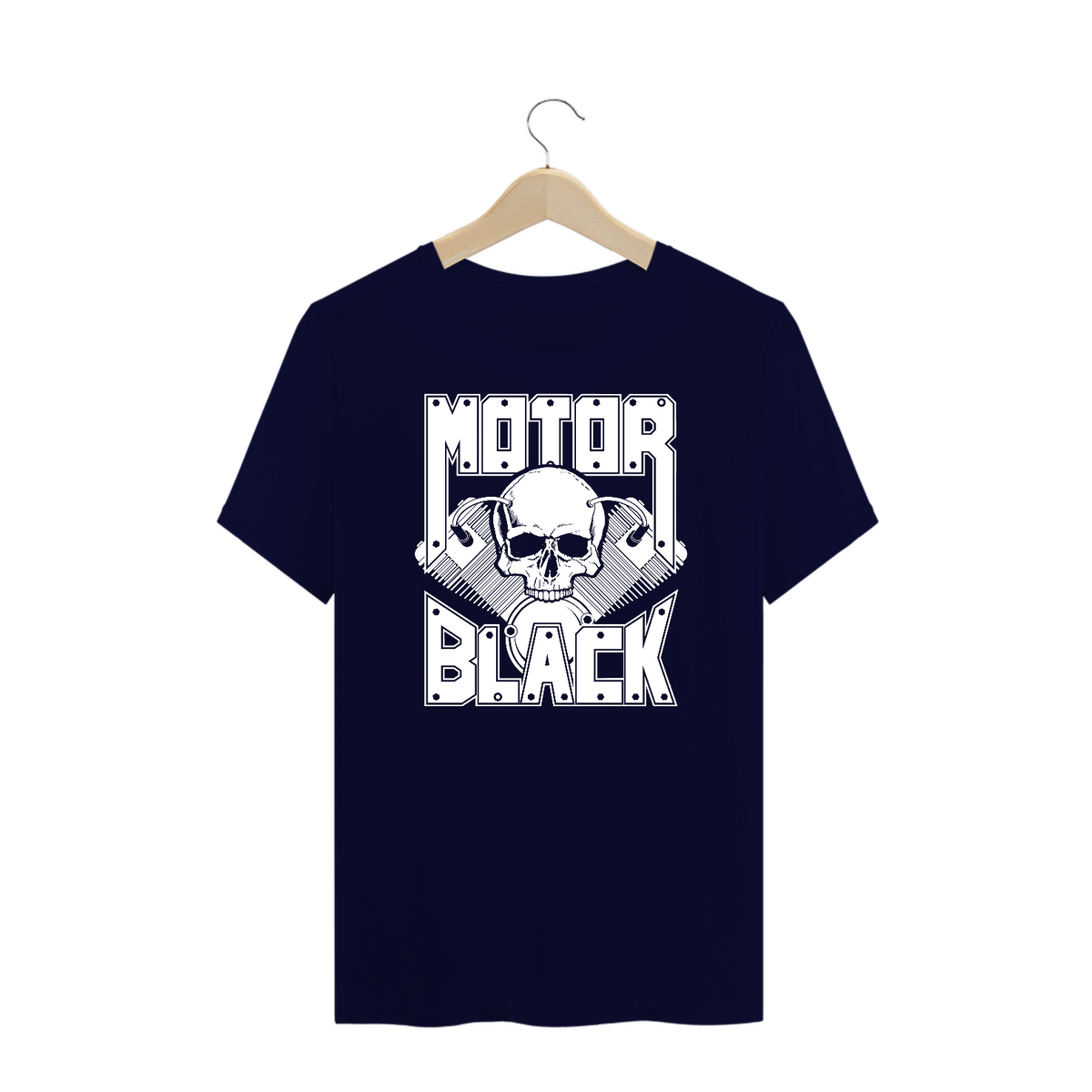 Nome do produto: Camiseta Plus - Motor Black