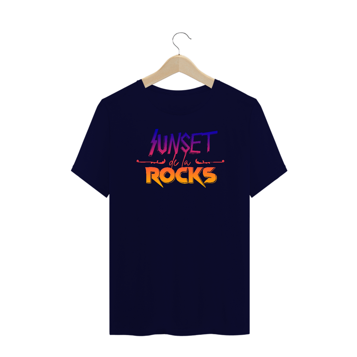 Nome do produto: Camiseta Plus - Sunset de la Rocks