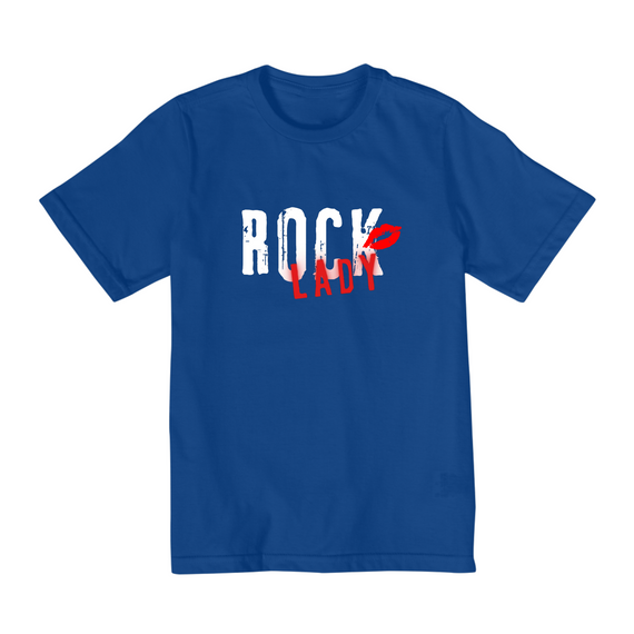 Camiseta Infantil (2 a 8) - Rock Lady