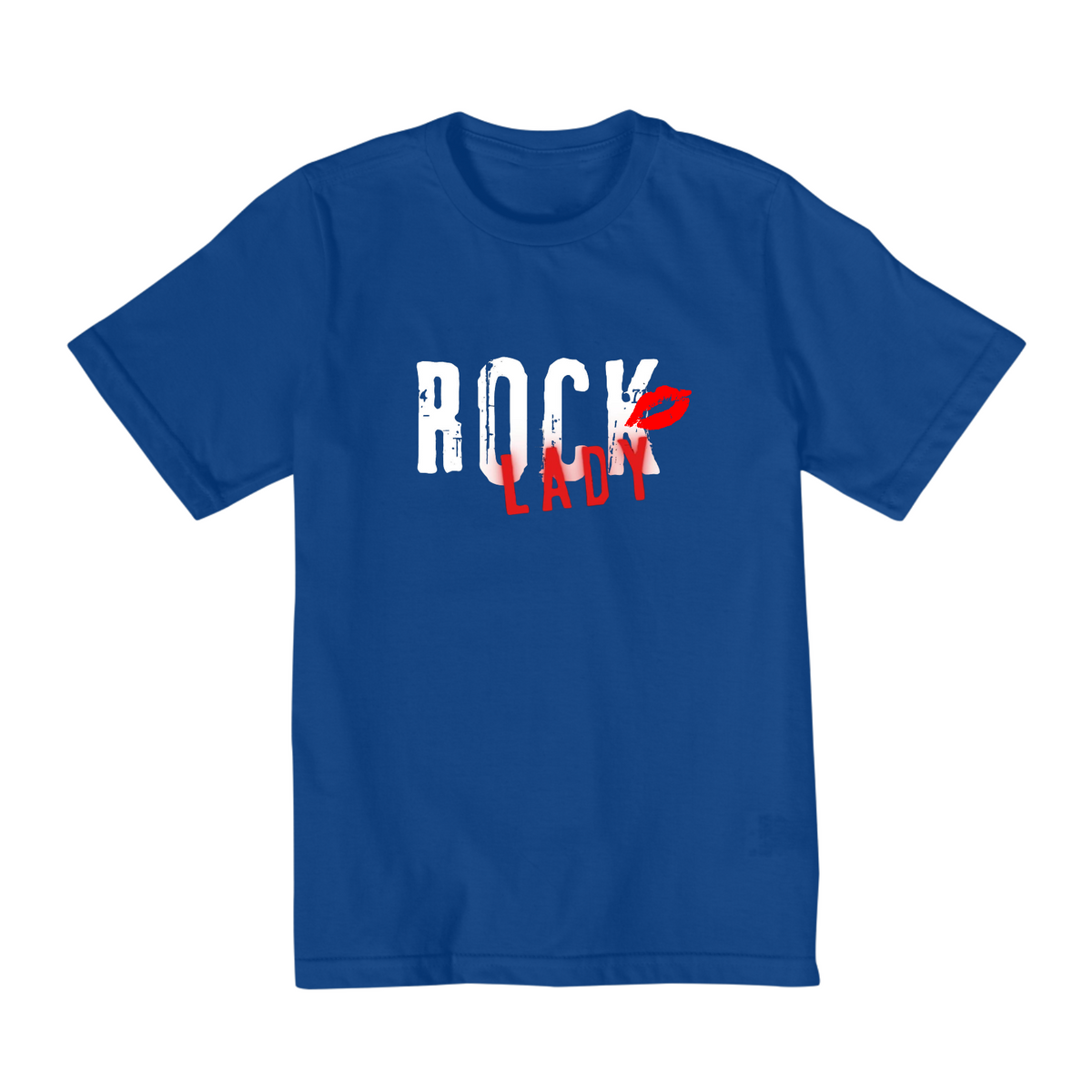 Nome do produto: Camiseta Infantil (2 a 8) - Rock Lady