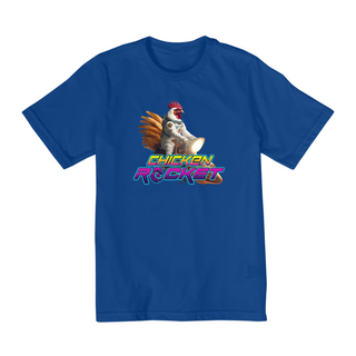 Nome do produtoCamiseta Quality Infantil (2 a 8) - Chicken Rocket