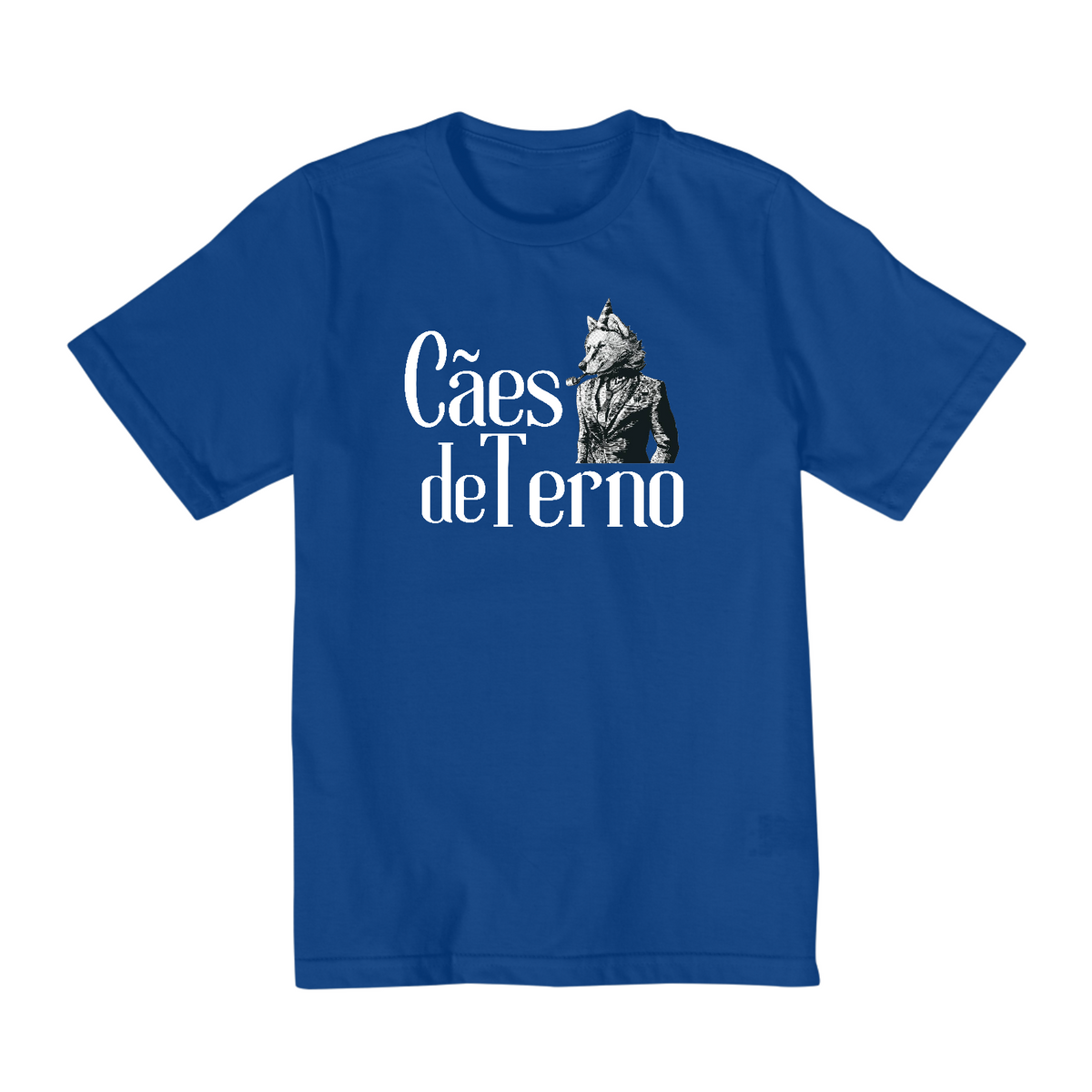 Nome do produto: Camiseta Infantil (10 a 14) - Cães de Terno