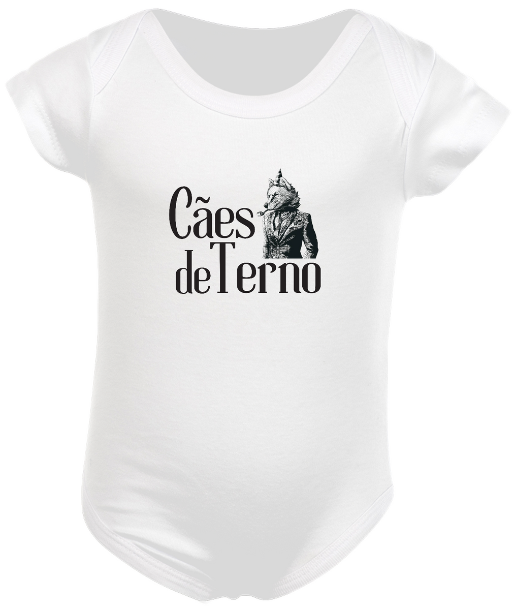 Nome do produto: Body Infantil - Cães de Terno