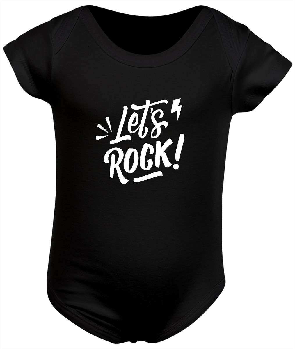 Nome do produto: Body Bebê - Let\'s Rock!