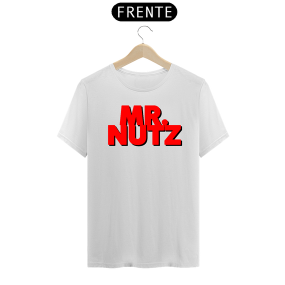 Camiseta Mr. Nutz - Logo - Branco