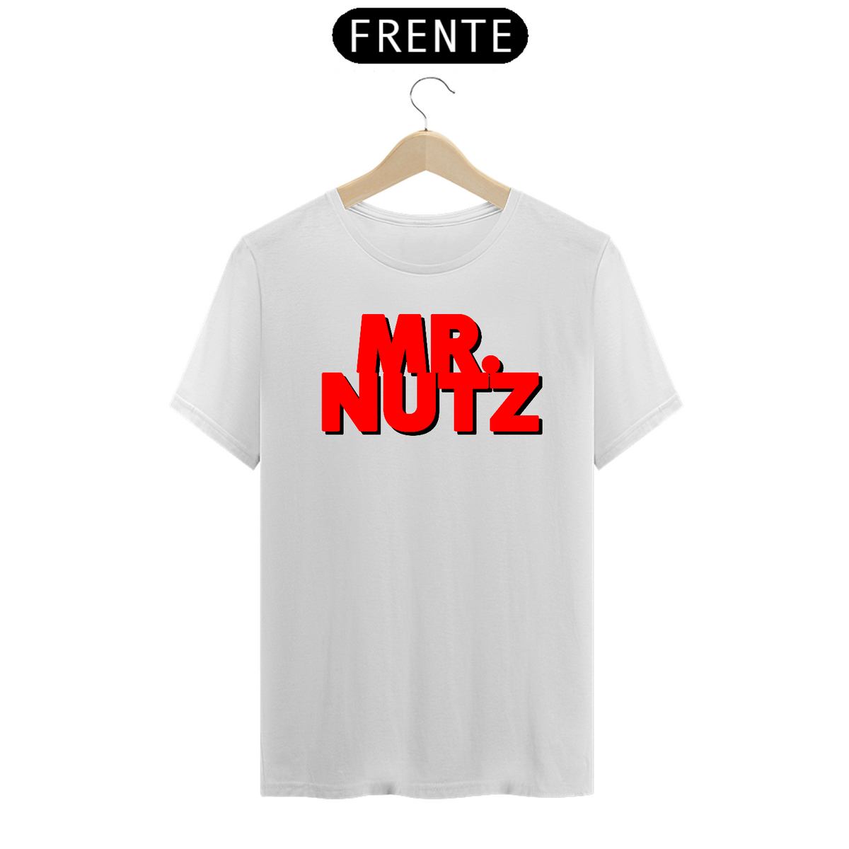 Nome do produto: Camiseta Mr. Nutz - Logo - Branco