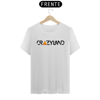 Camiseta Crazyland - Logo - Branca