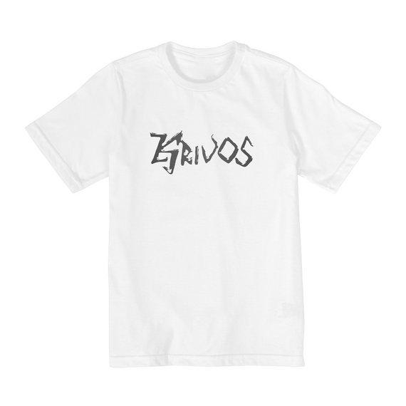 Camiseta Infantil Krivos (10 a 14)  - Branca