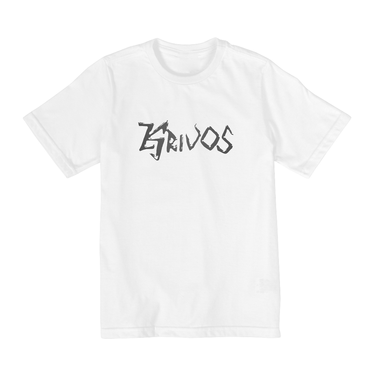 Nome do produto: Camiseta Infantil Krivos (10 a 14)  - Branca