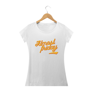 Nome do produtoCamiseta Quality Baby Long - Almost Friday