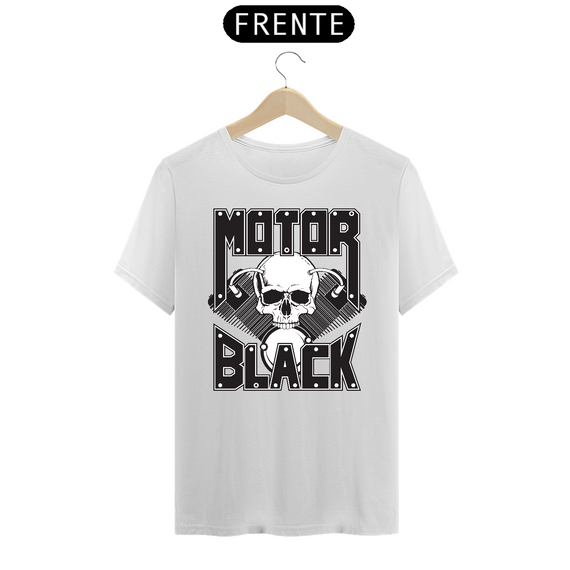 Camiseta Prime Branca - Motor Black