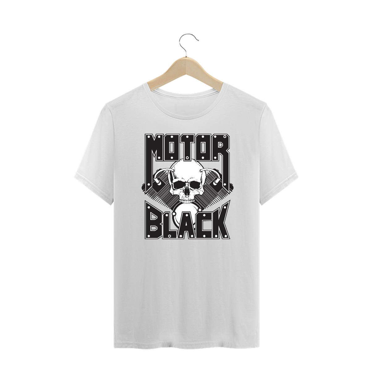 Nome do produto: Camiseta Plus - Motor Black