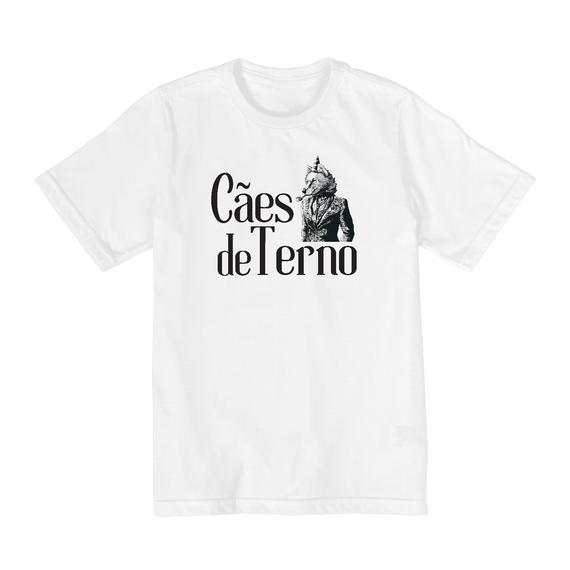 Camiseta Infantil (10 a 14) - Cães de Terno