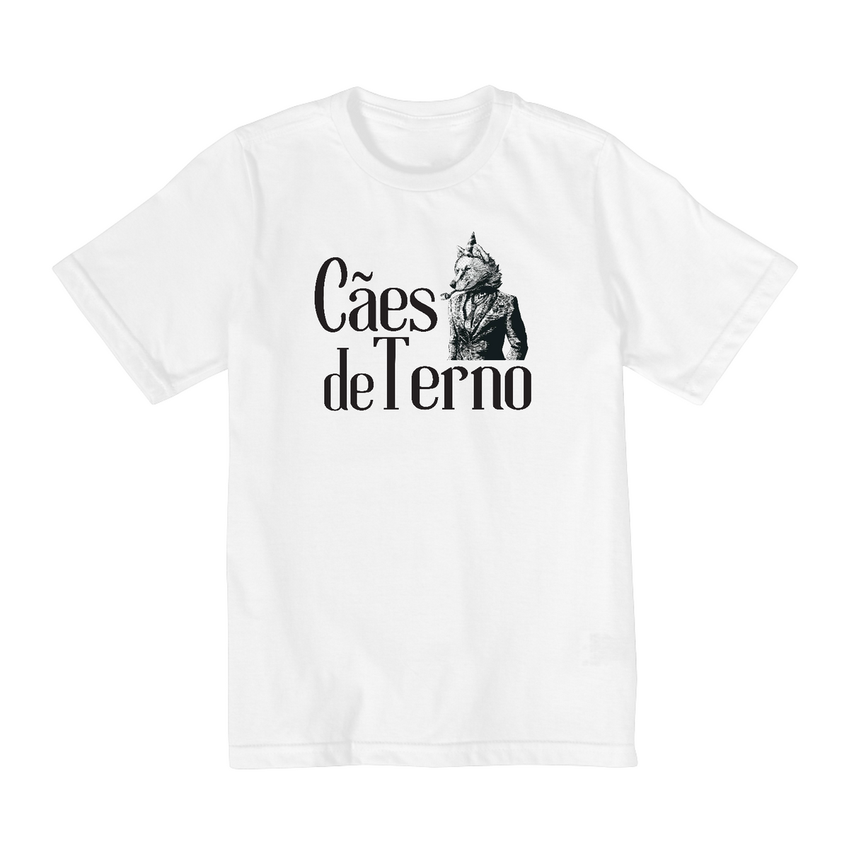 Nome do produto: Camiseta Infantil (10 a 14) - Cães de Terno