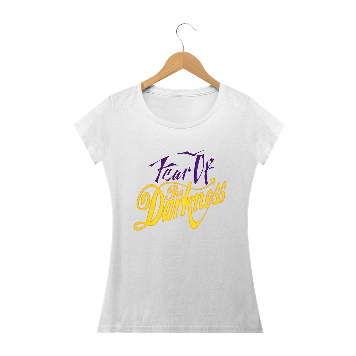 Nome do produto: Camiseta Prime Baby Long Branca - Fear of the Darkness