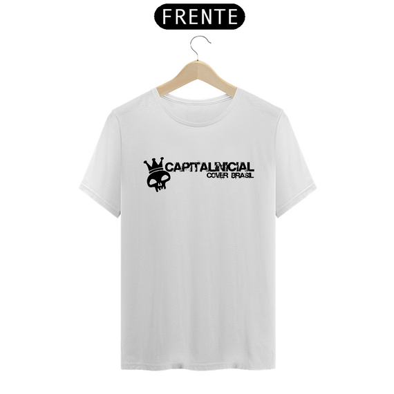 Camiseta Prime Branca - Capital Inicial Cover Brasil