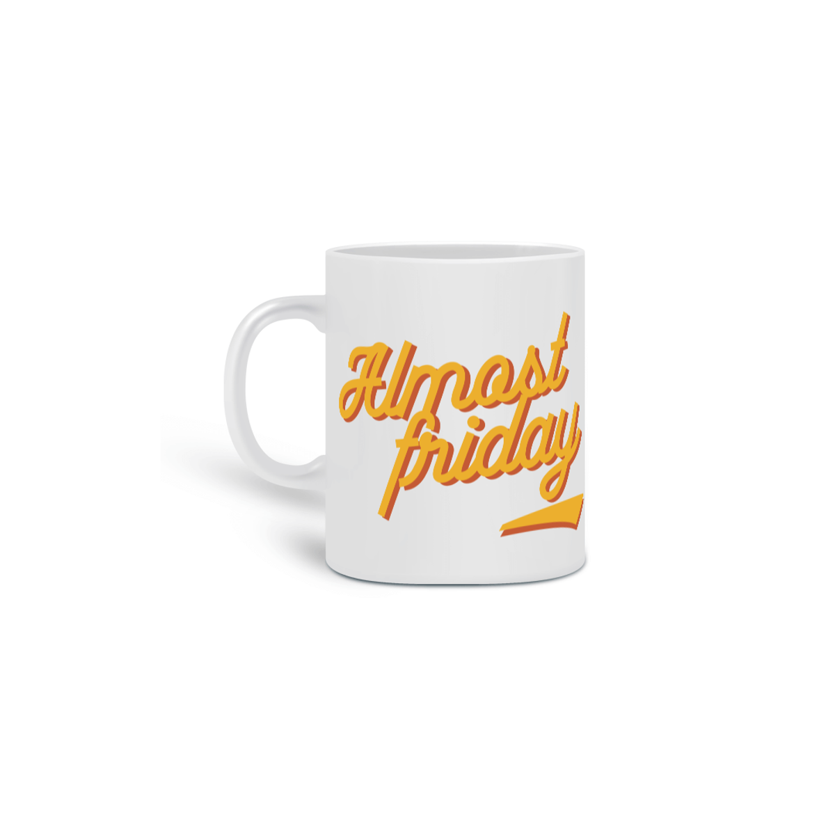 Nome do produto: Caneca Almost Friday