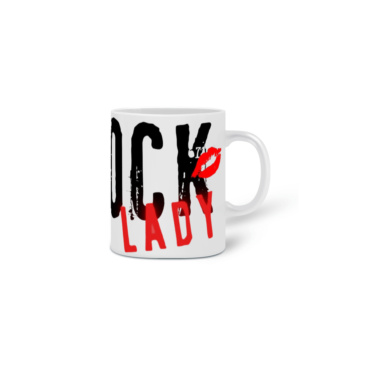 Nome do produto: Caneca Rock Lady