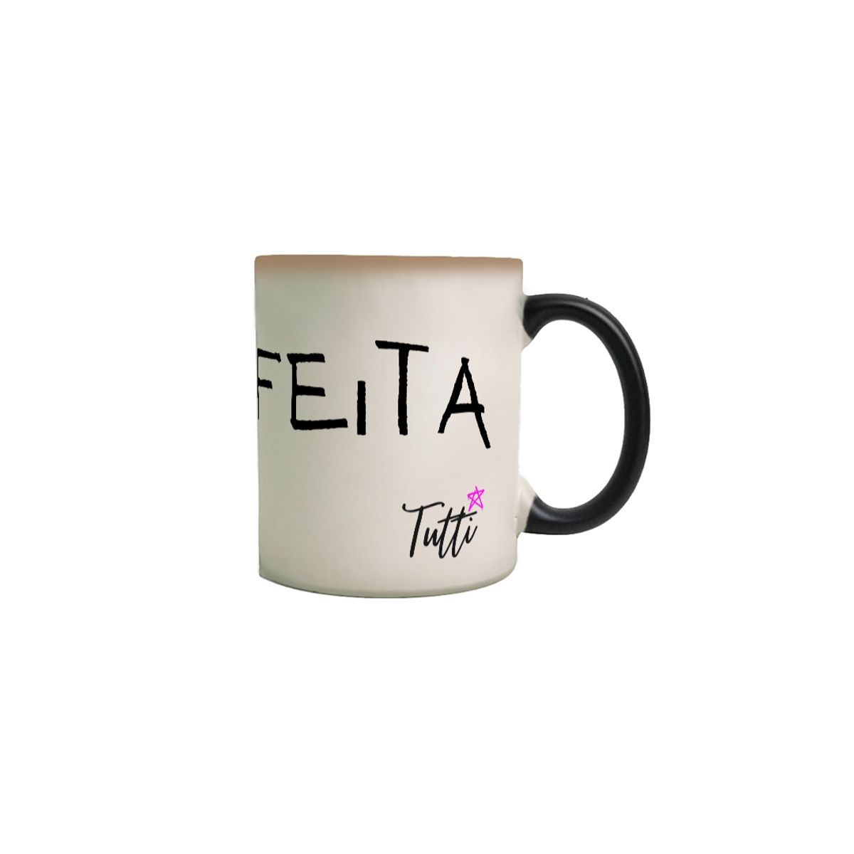 Nome do produto: Caneca Mágica - Imperfeita - Tutti