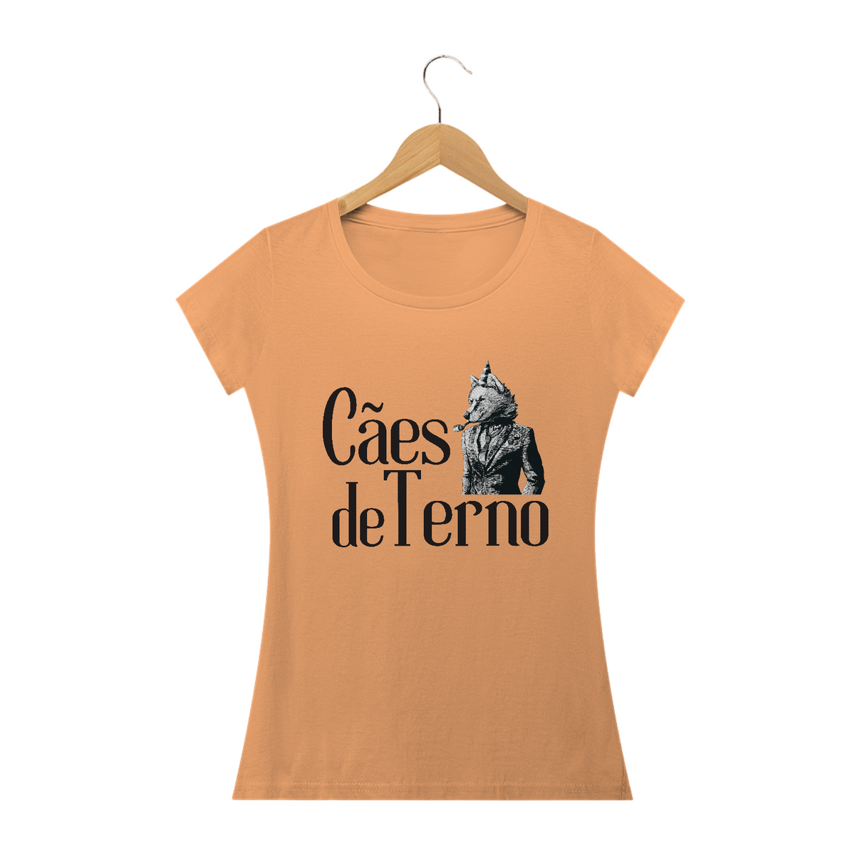 Nome do produto: Camiseta Baby Long Estonada - Cães de Terno