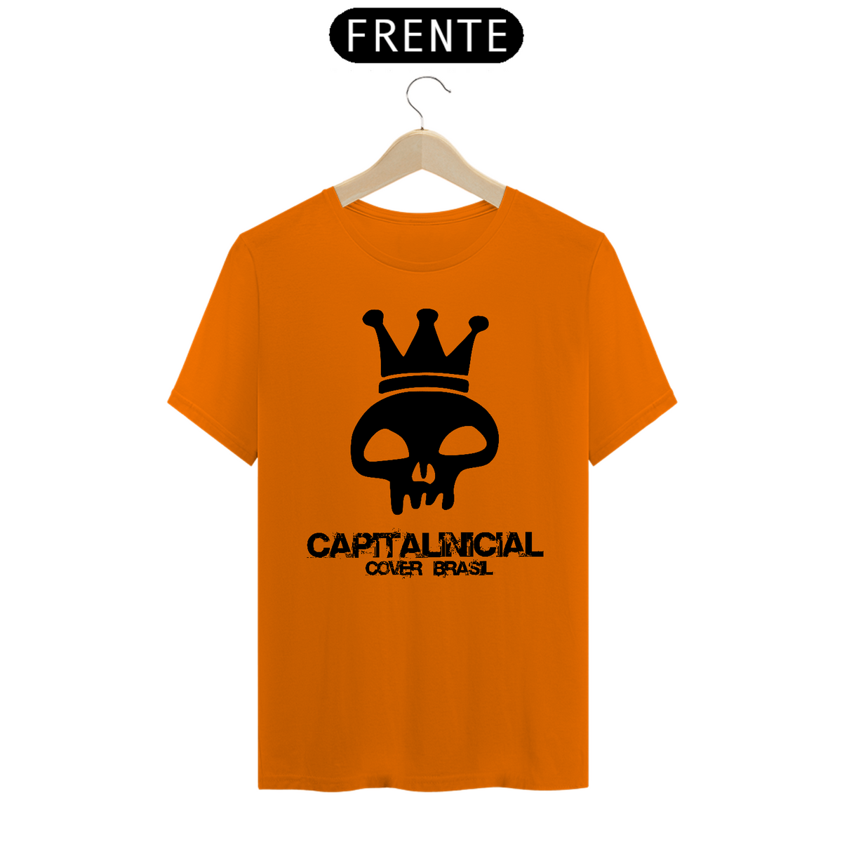 Nome do produto: Camiseta Quality - Capital Inicial Cover Brasil