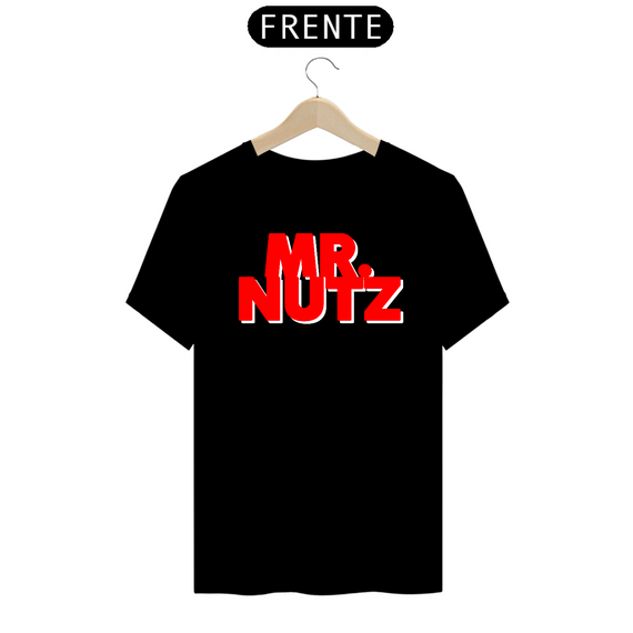Camiseta Mr. Nutz - Logo - Preta