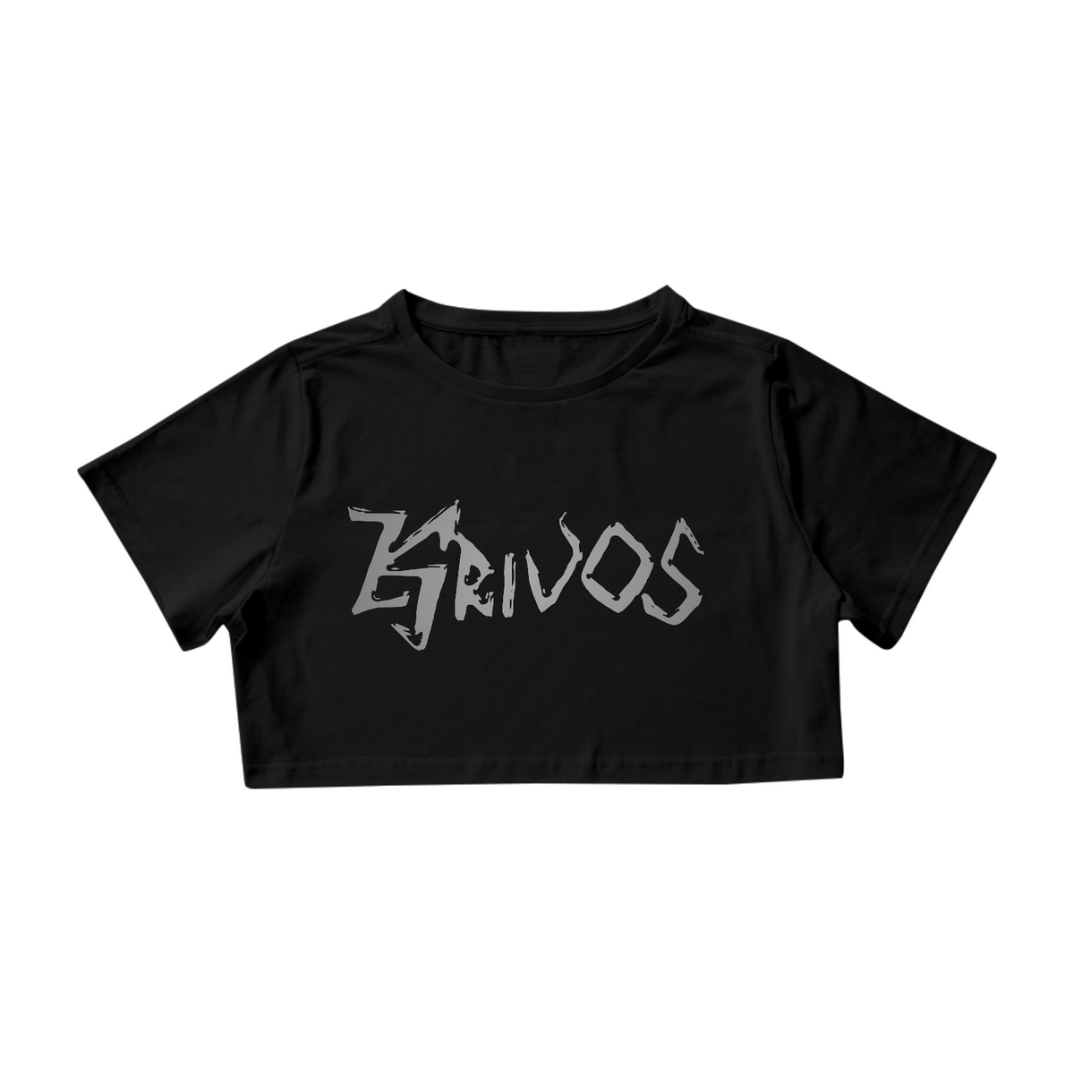 Nome do produto: Camiseta Krivos Cropped -  Logo