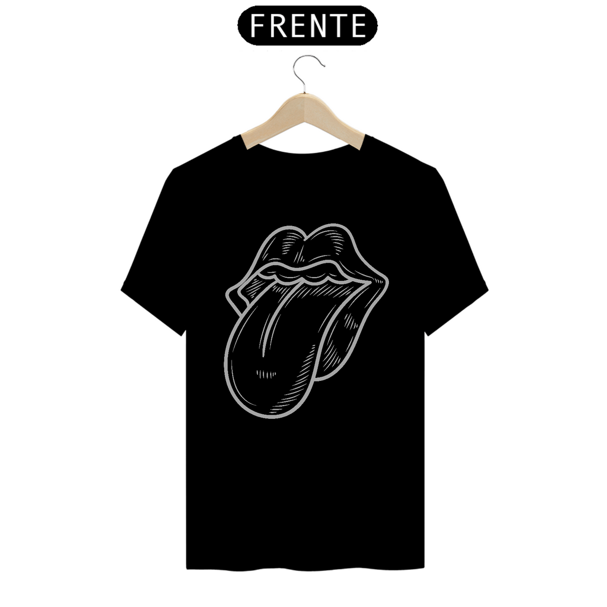 Nome do produto: Camiseta Masculina - The Tongue 