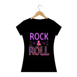 Nome do produtoCamiseta Feminina - Rock & Roll