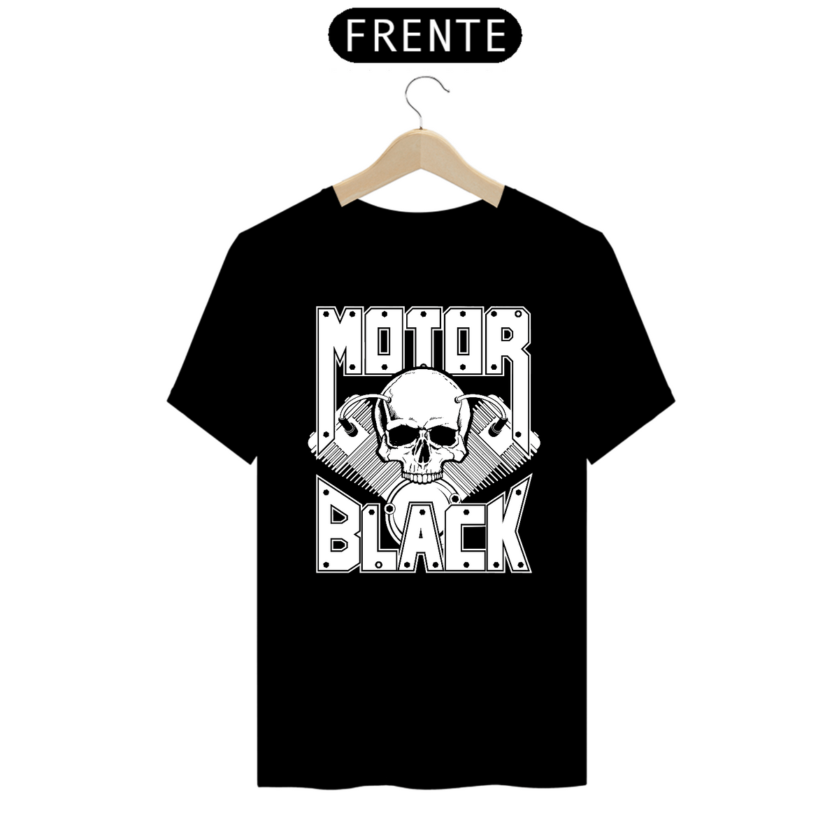 Nome do produto: Camiseta Prime - Motor Black - Preta