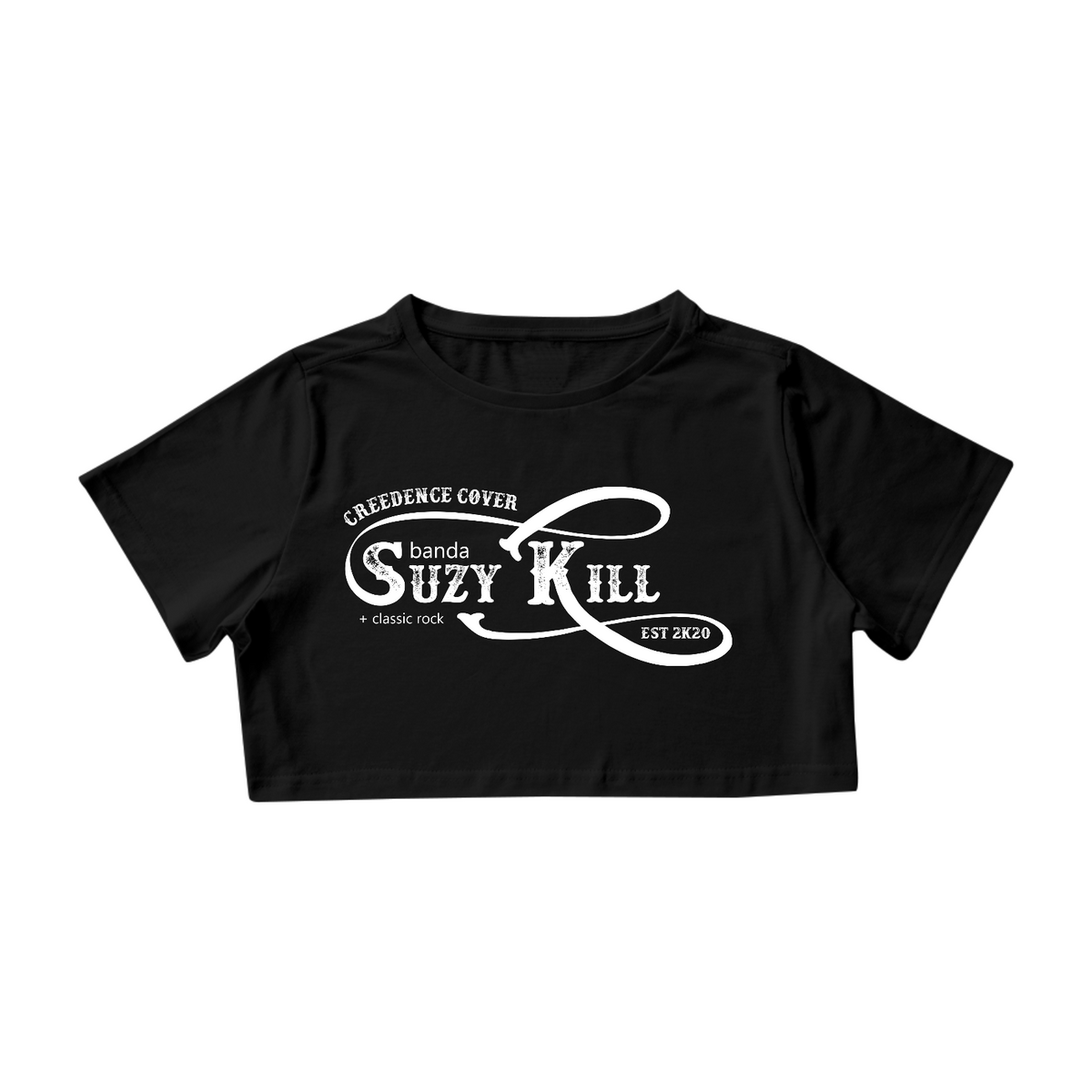 Nome do produto: Cropped Suzy Kill - Preto