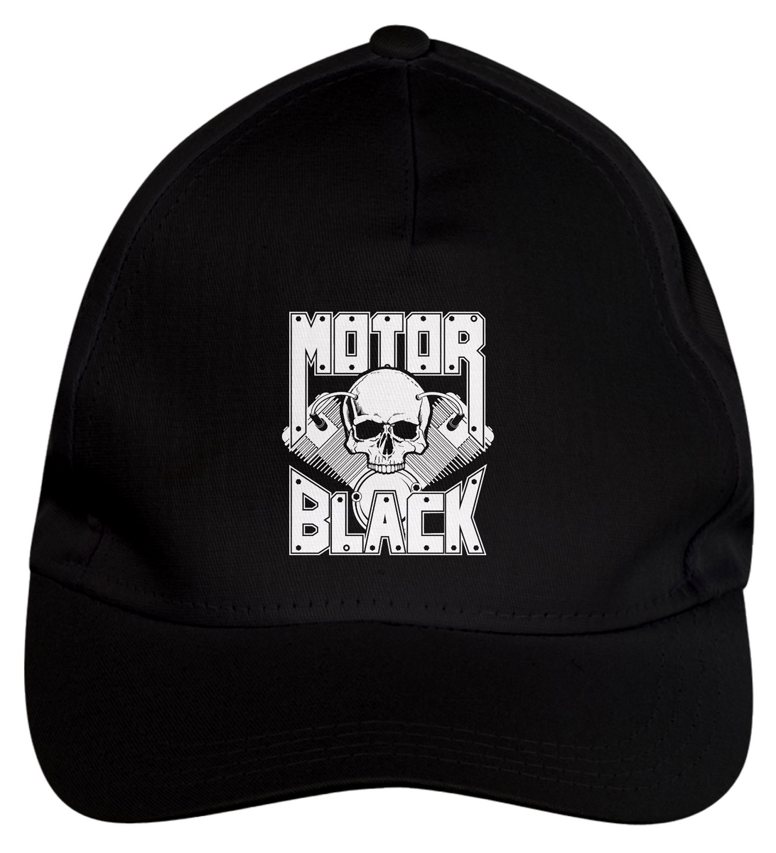 Nome do produto: Boné de Brim - Motor Black