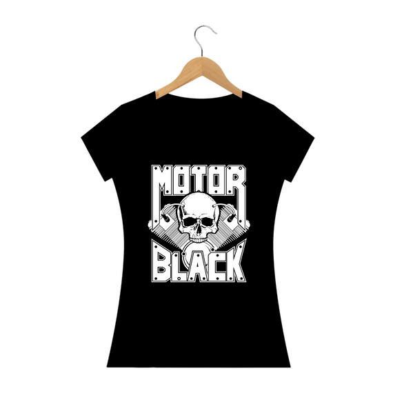 Camiseta Prime Baby Long Preta - Motor Black 
