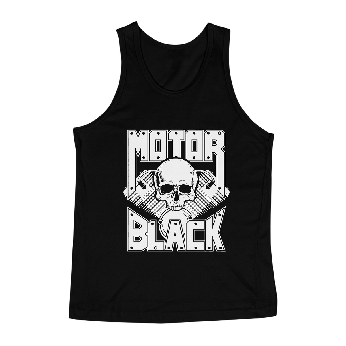 Nome do produto: Camiseta Regata - Motor Black