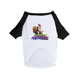 Nome do produtoCamiseta Pet - Chicken Rocket