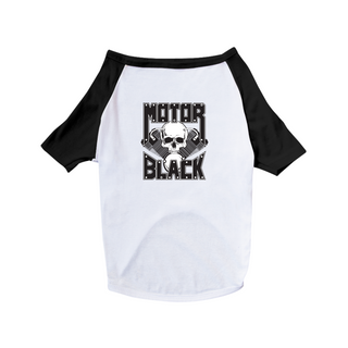 Nome do produtoCamiseta Pet - Motor Black